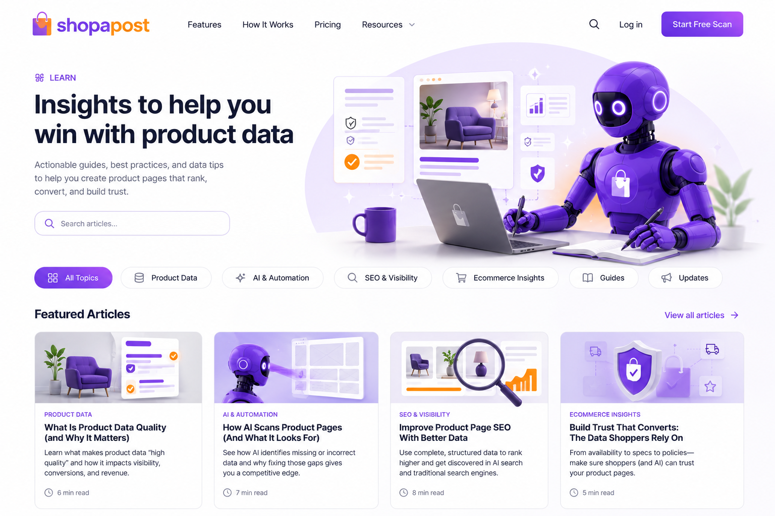 ShopaPost blog — insights to help you win with product data